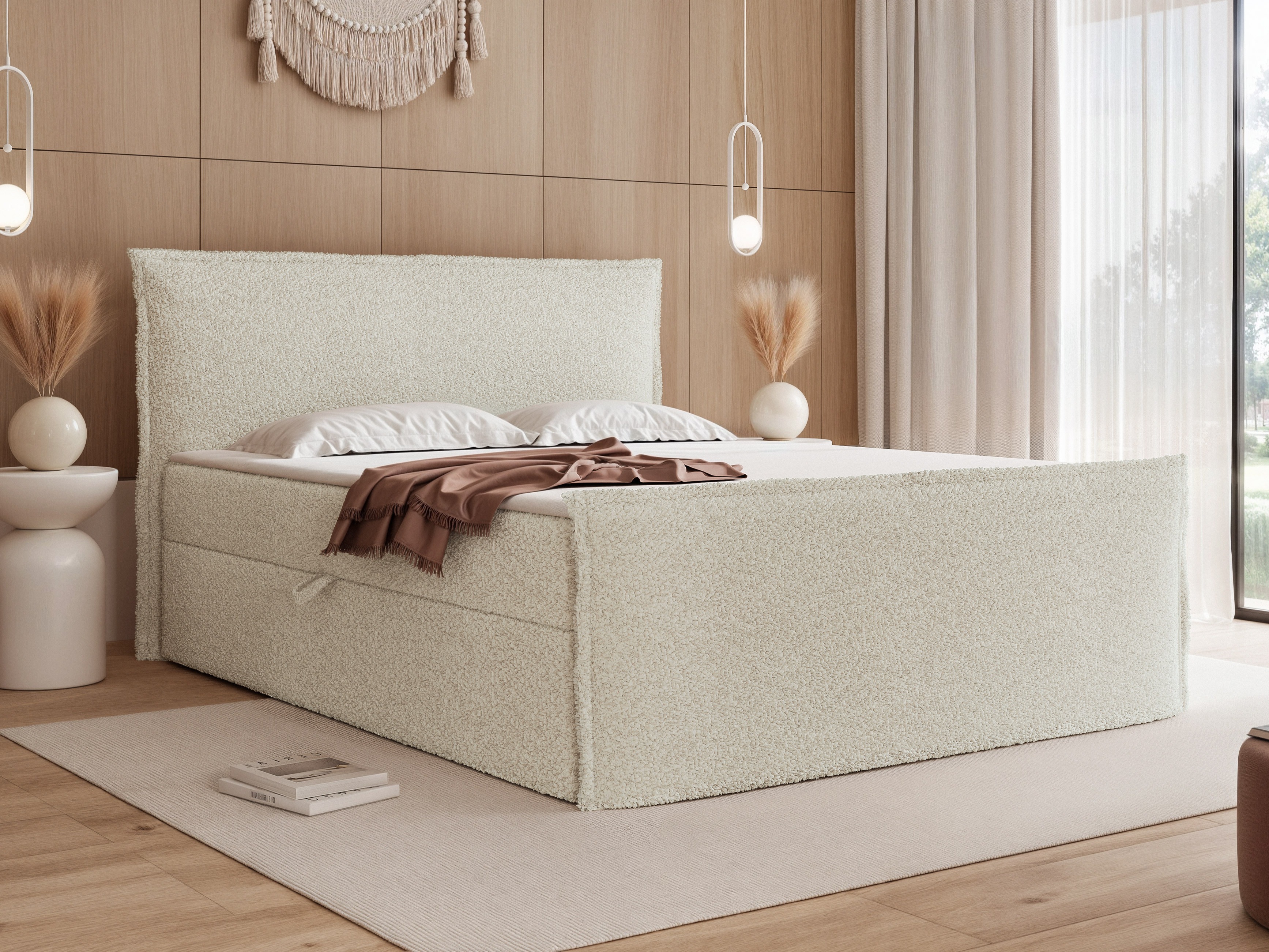 Lit boxspring Martinez 122 (Coral 15)