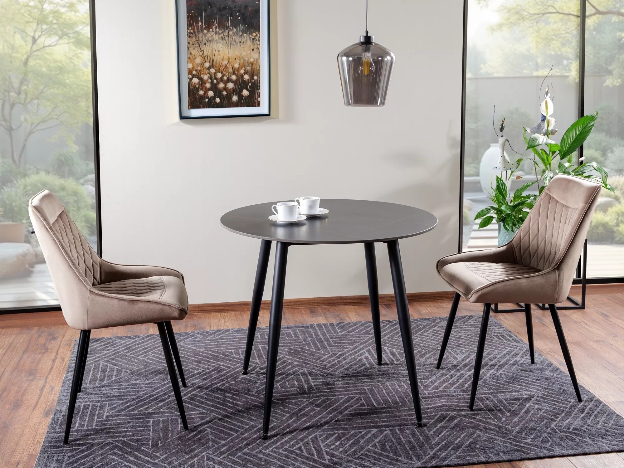 Table Detroit 871 (Marbre noir)