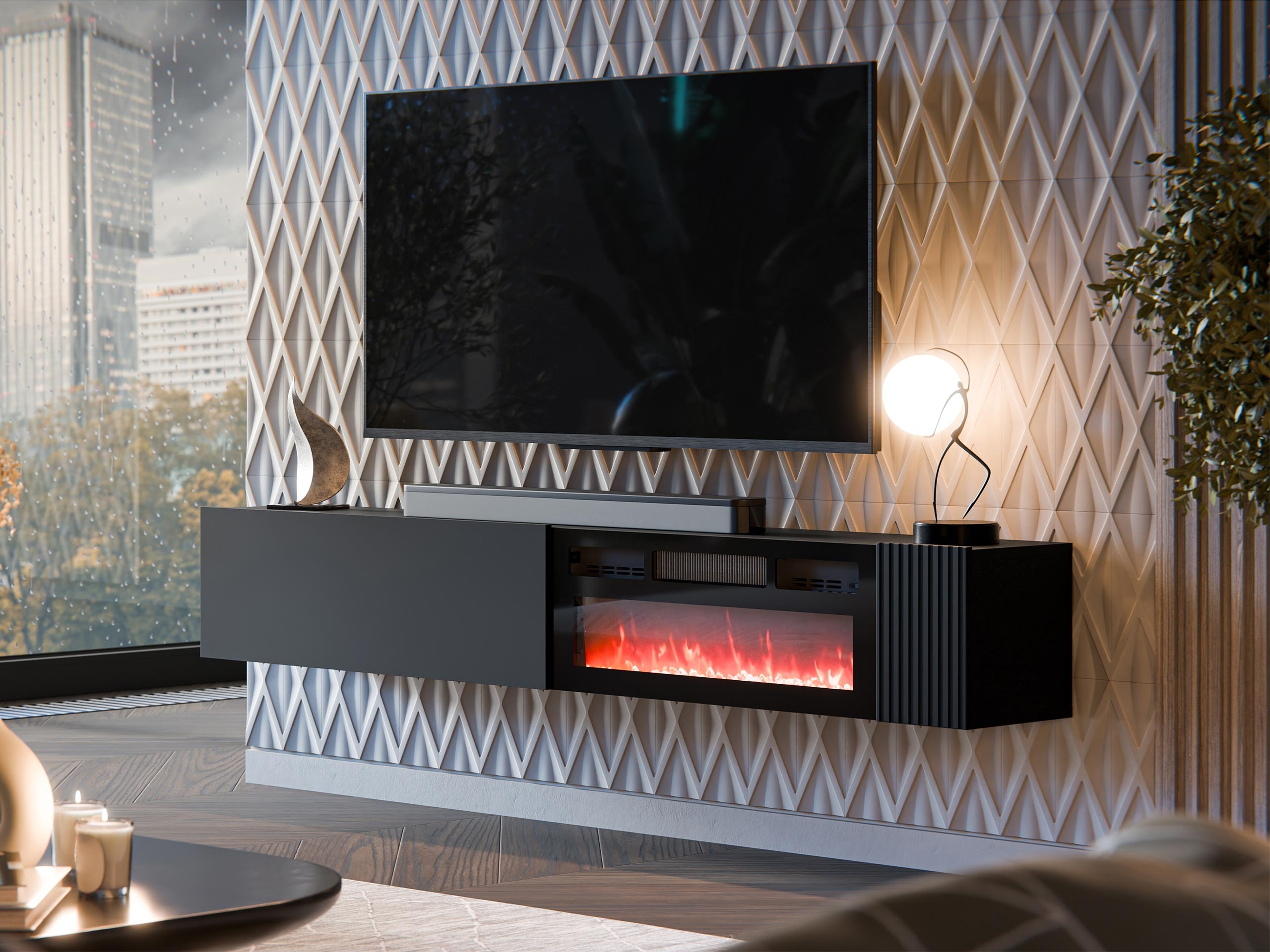 Meuble TV Species I (Noir)