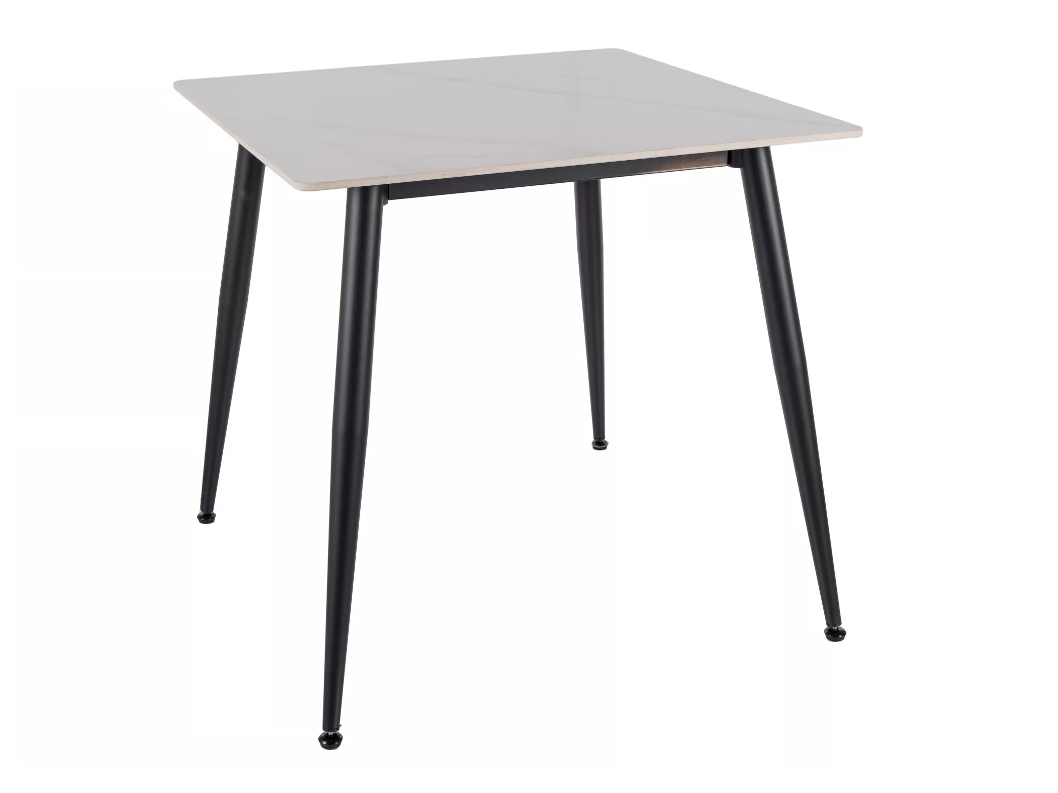 Table Detroit 876 (Marbre blanc + Noir)