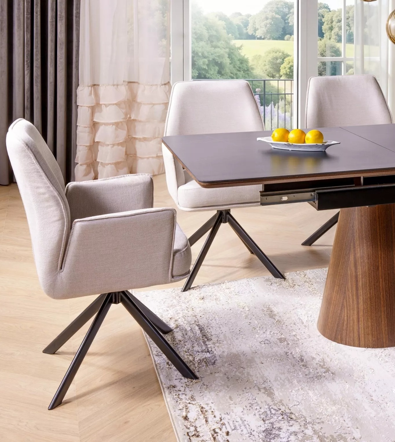 Chaise Detroit 423 (Beige clair)