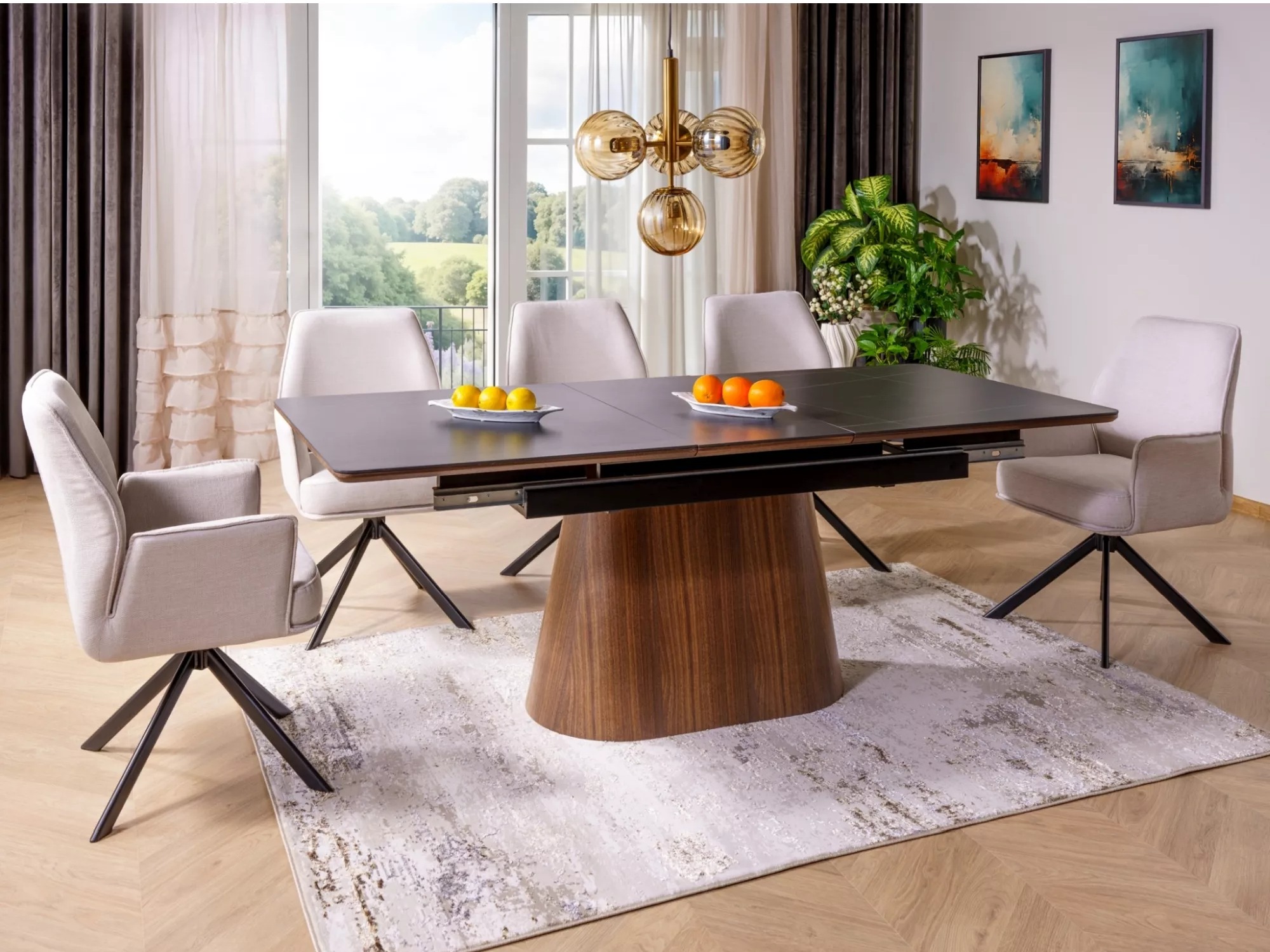 Chaise Detroit 423 (Beige clair)