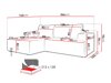 Canapé d'angle Comfivo 456 (Clara 215.10)