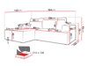 Canapé d'angle Comfivo 456 (Soul 17)