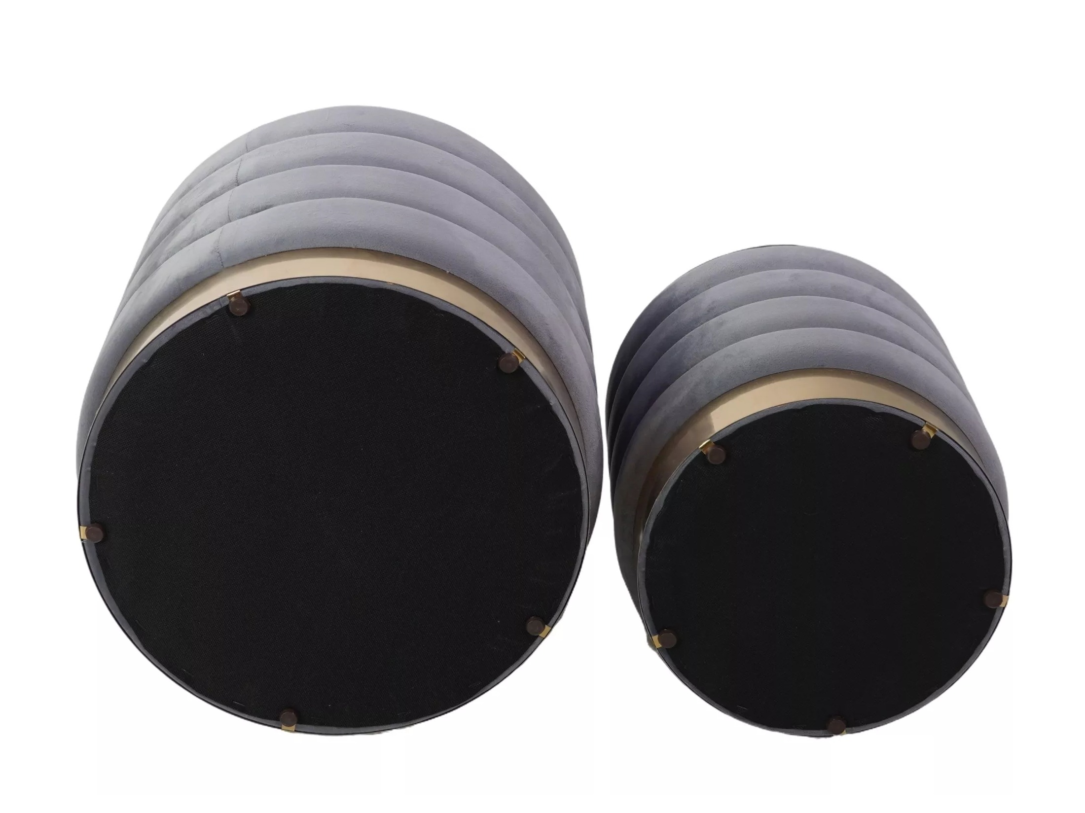 Ensemble de poufs Detroit 906 (Gris)