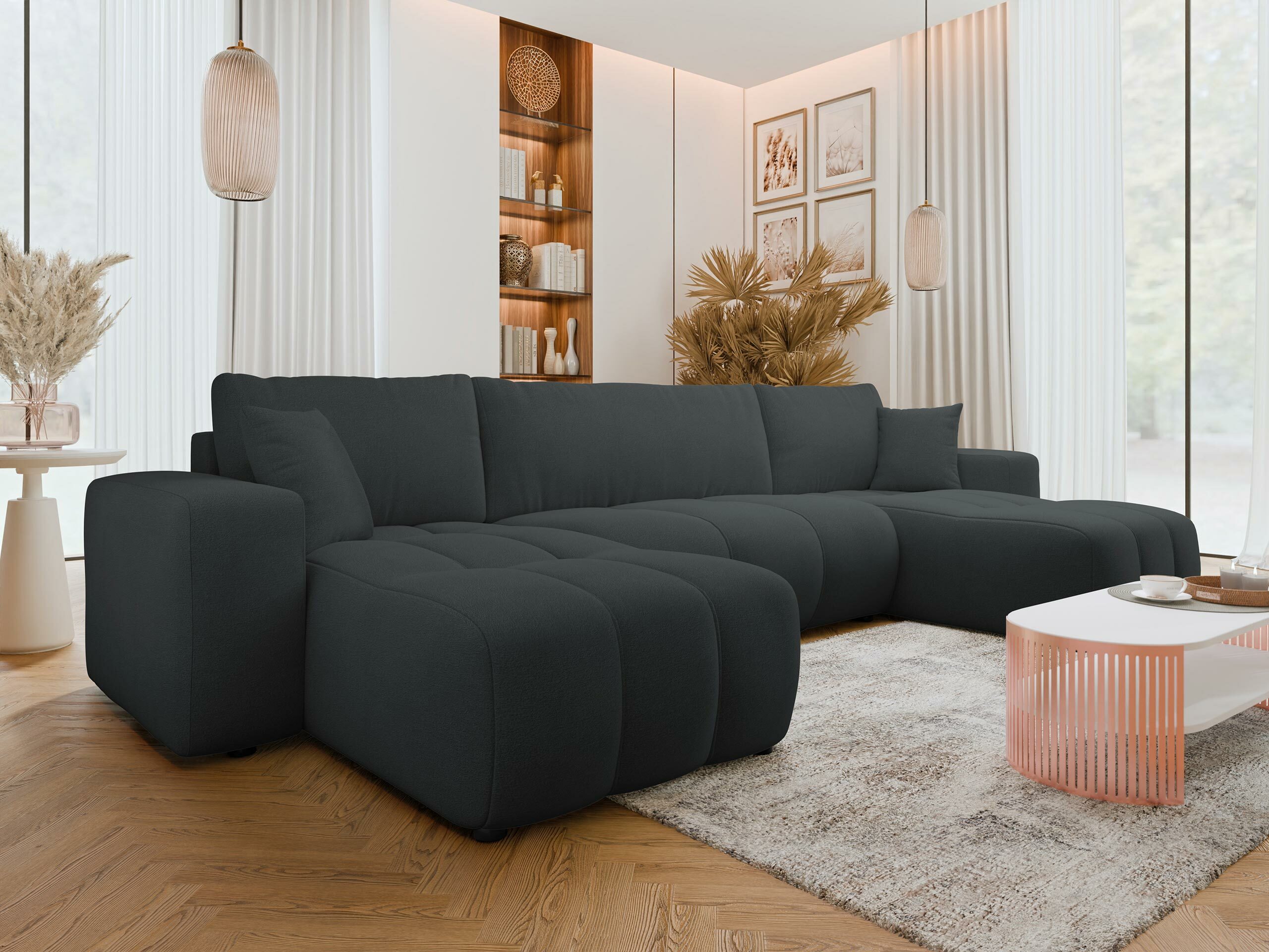 Canapé d'angle Comfivo 426 (Velo 636)