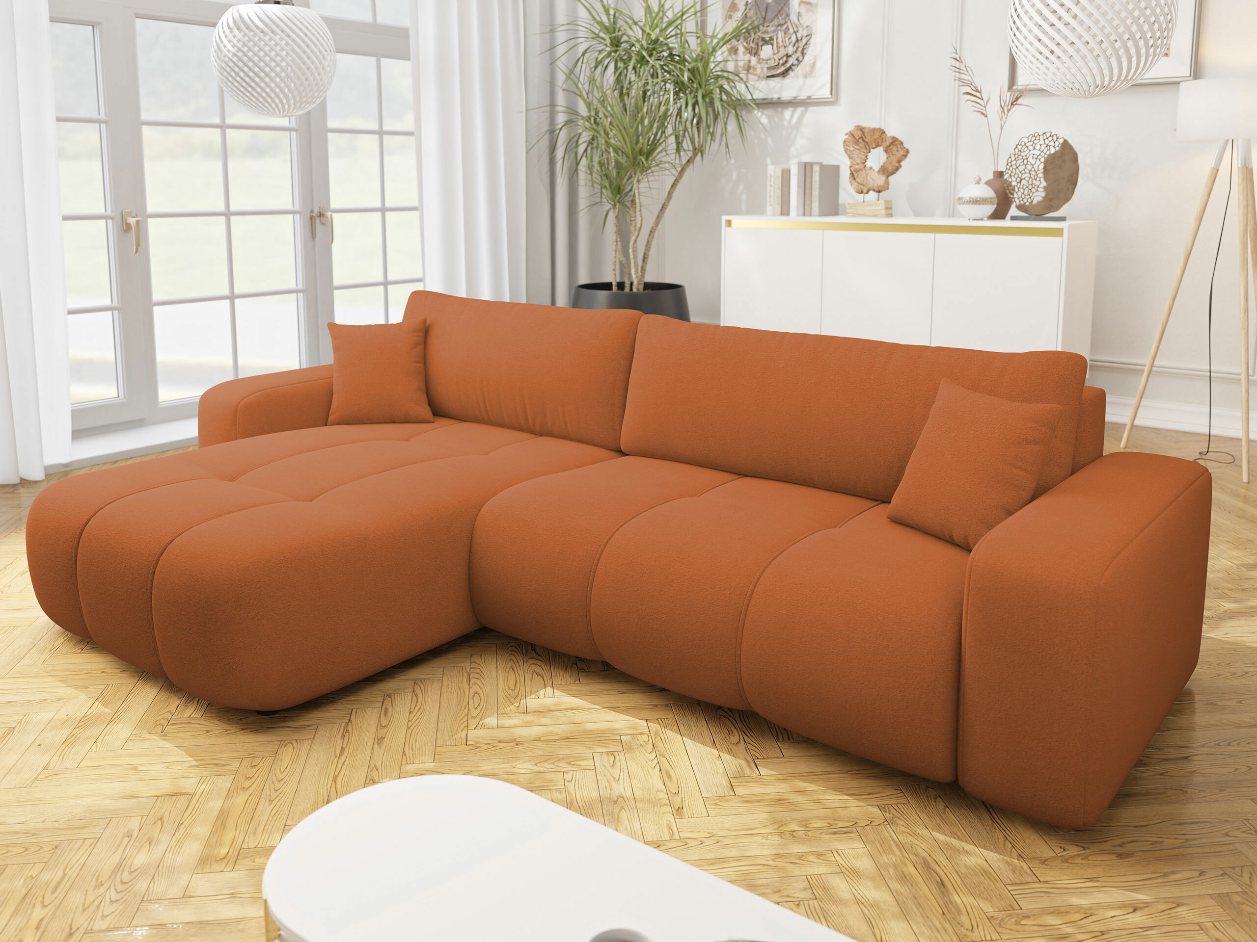 Canapé d'angle Comfivo Laurus I (Velo 627)