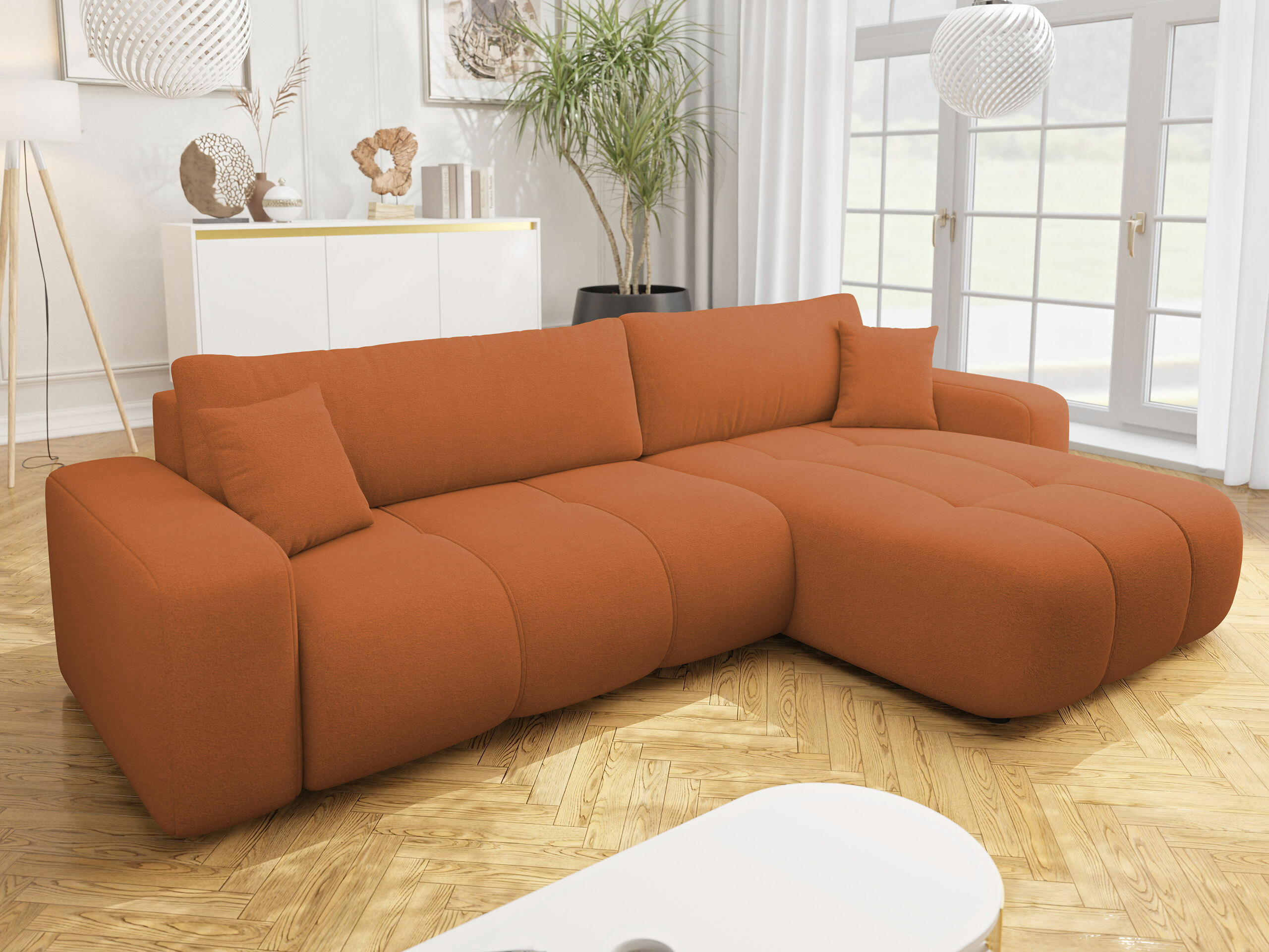 Canapé d'angle Comfivo Laurus I (Velo 627)