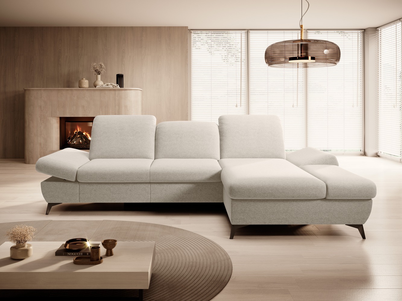 Canapé d'angle Kingston 190 (Loft 01)