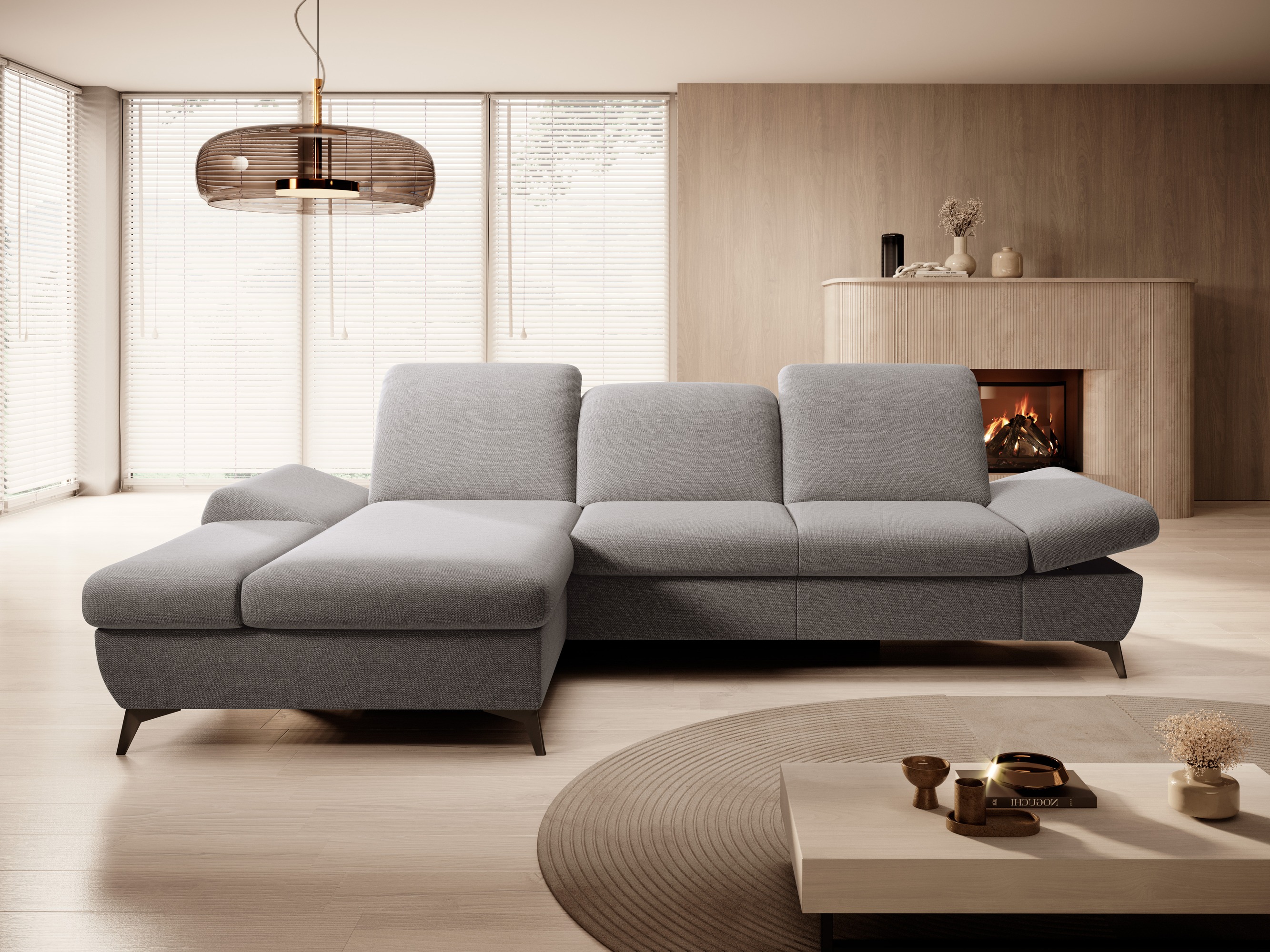 Canapé d'angle Kingston 190 (Loft 19)