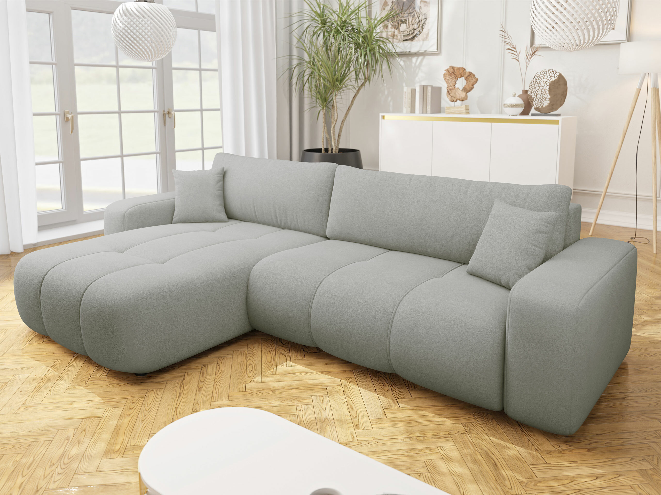 Canapé d'angle Comfivo Laurus I (Velo 633)