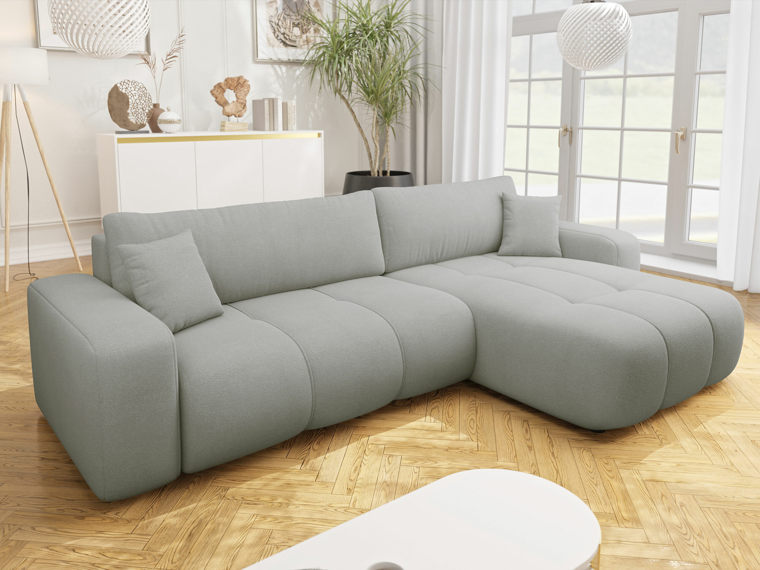 Canapé d'angle Comfivo Laurus I (Velo 633)