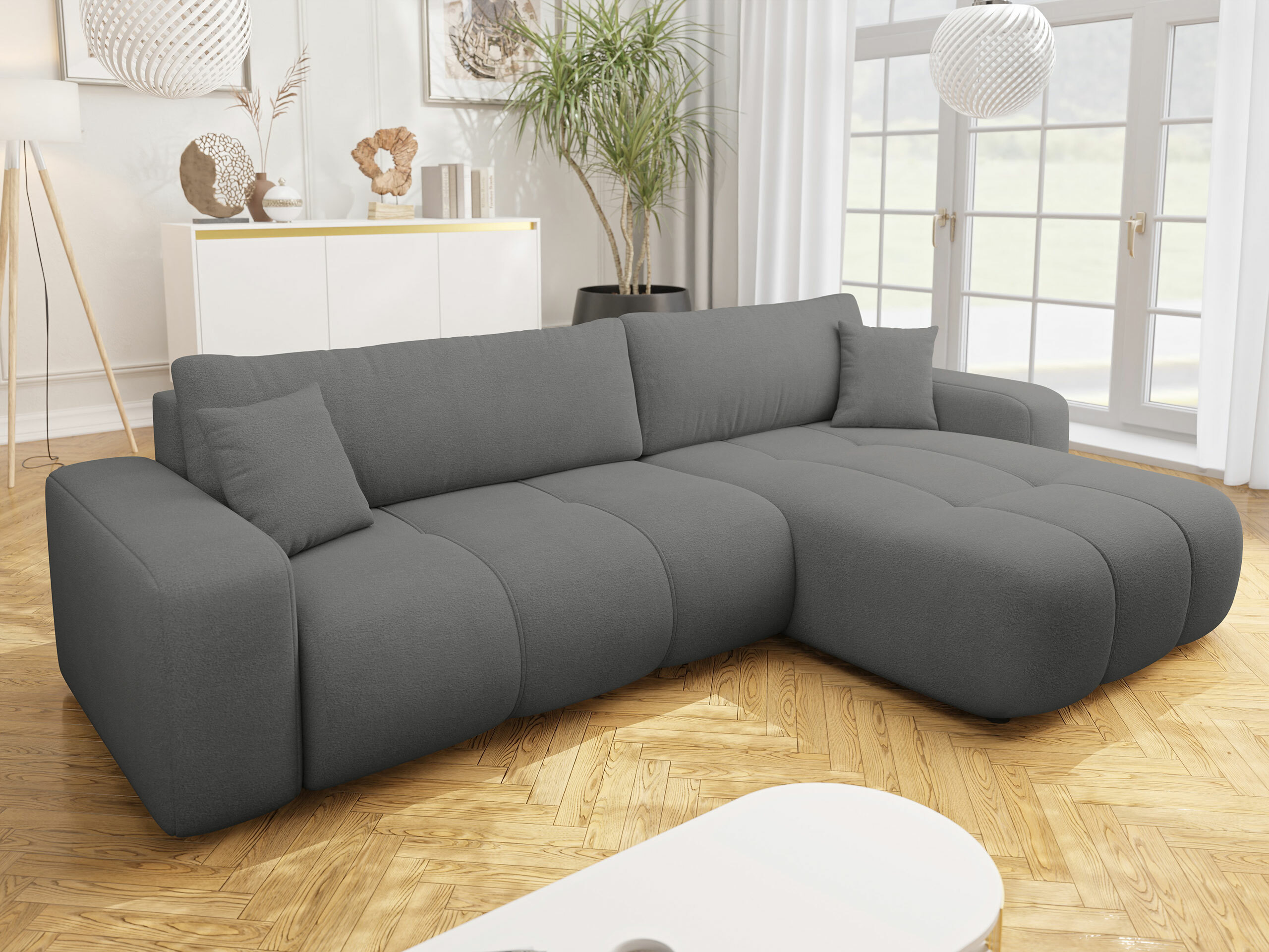 Canapé d'angle Comfivo Laurus I (Velo 635)