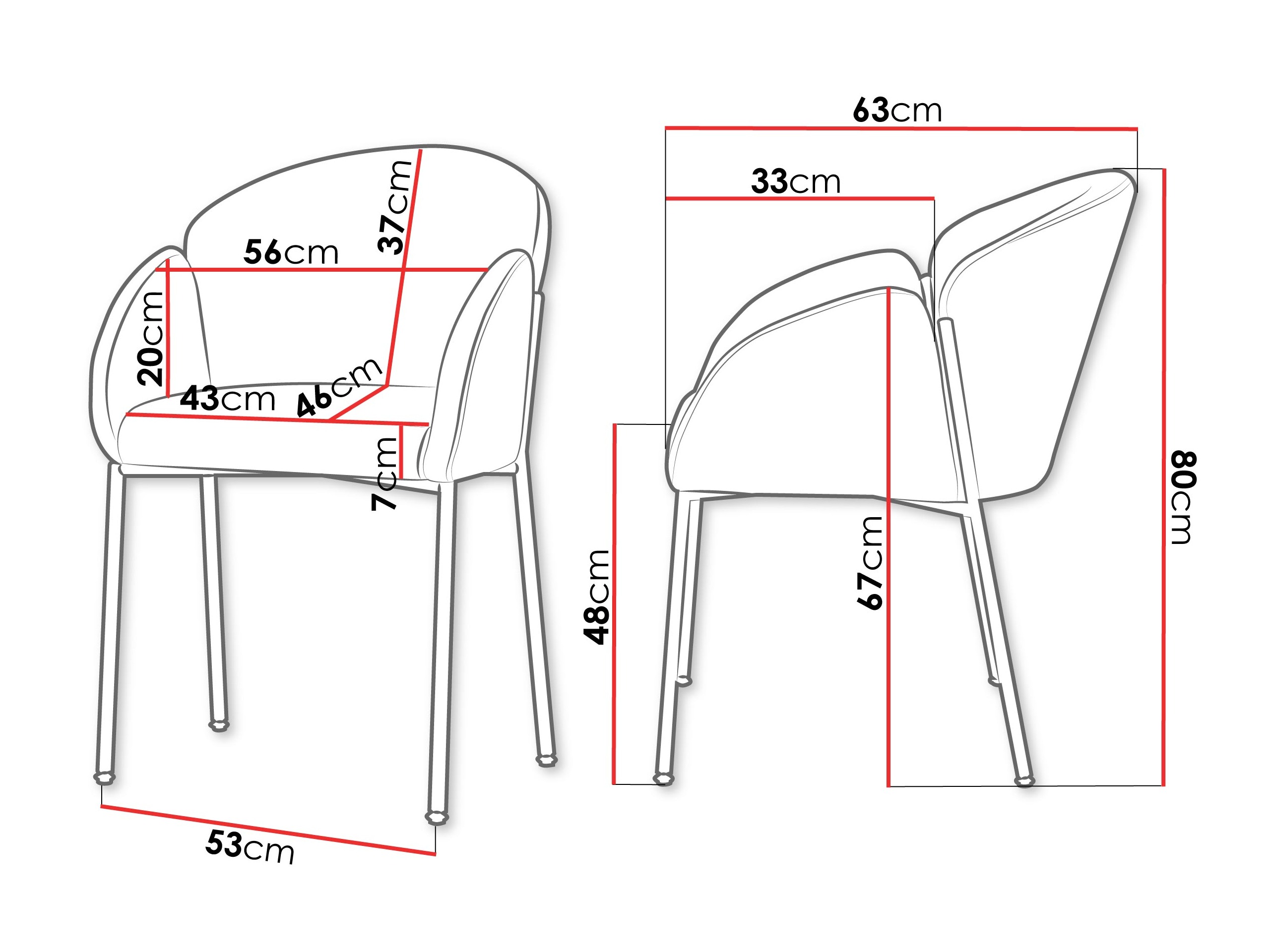 Chaise Comfivo Hilaritas XVI (Gris)