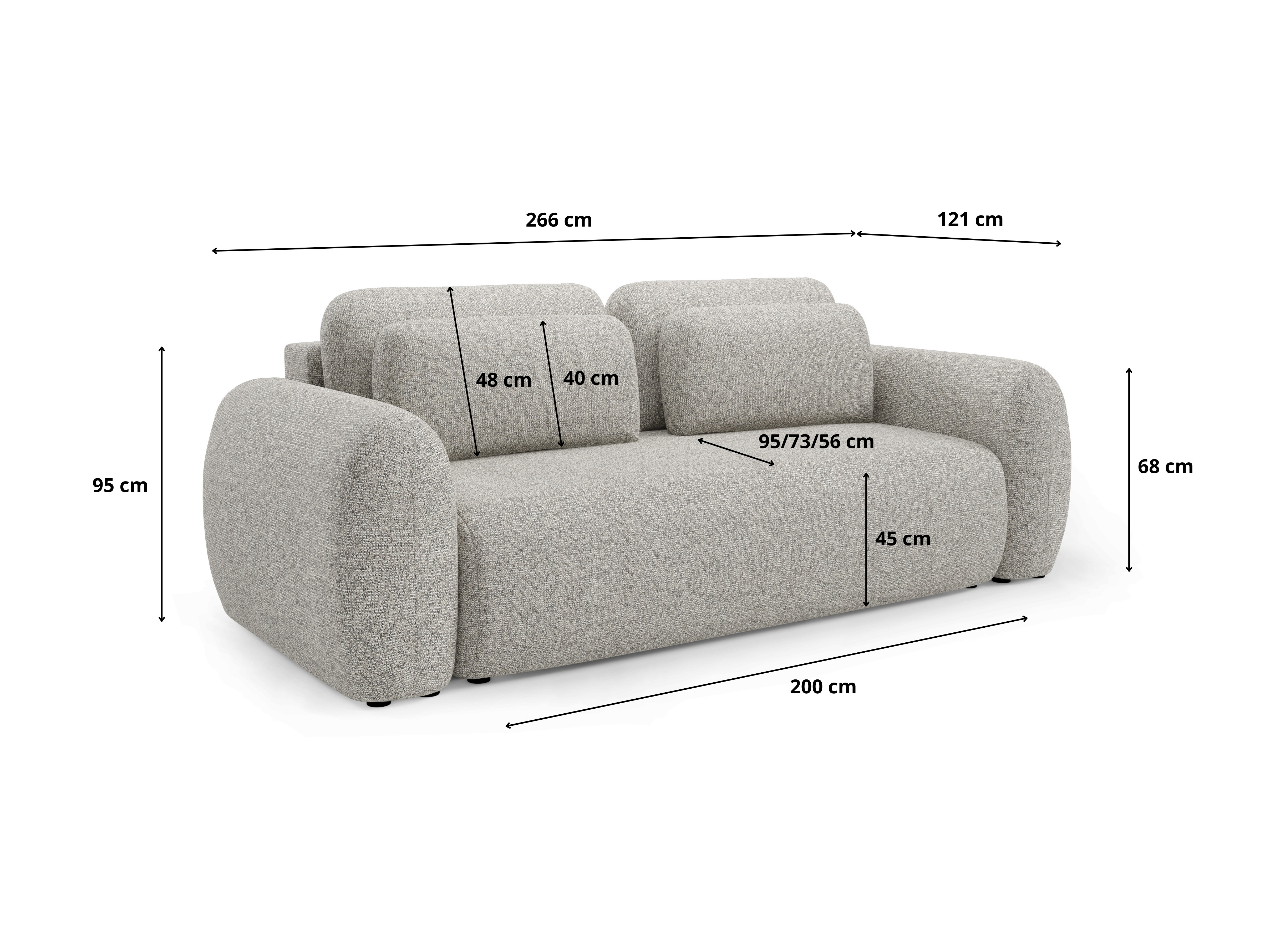 Canapé convertible Franklin 102 (Puente 52)