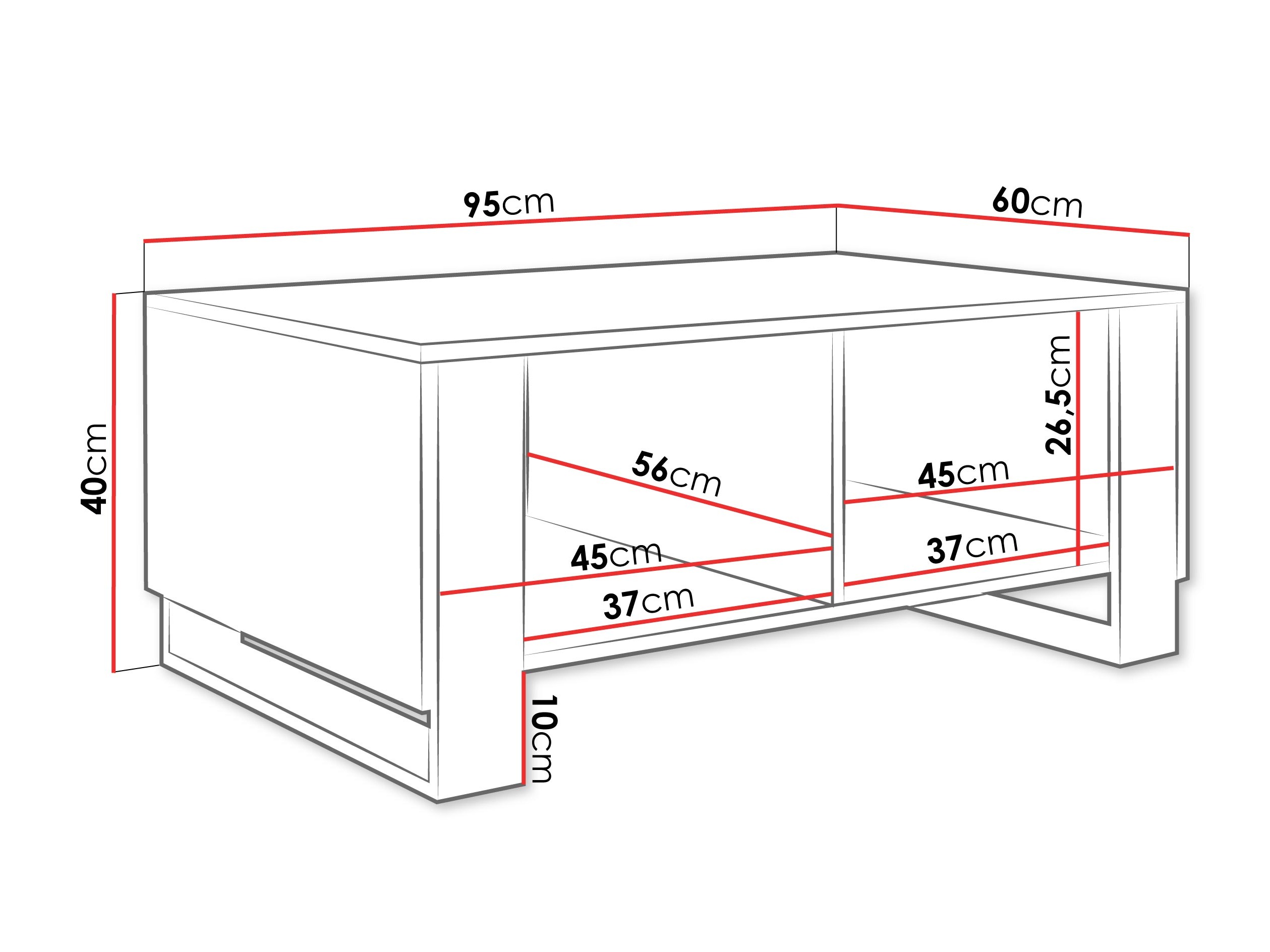 Table basse Comfivo Vestora