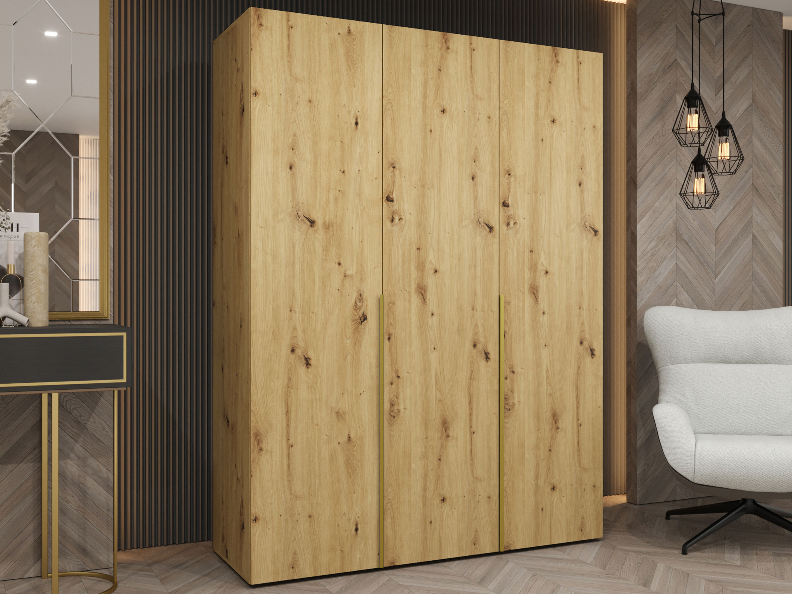 Armoire Hartford 536 (Chêne Artisan)