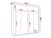 Armoire Hartford 537 (Blanc)