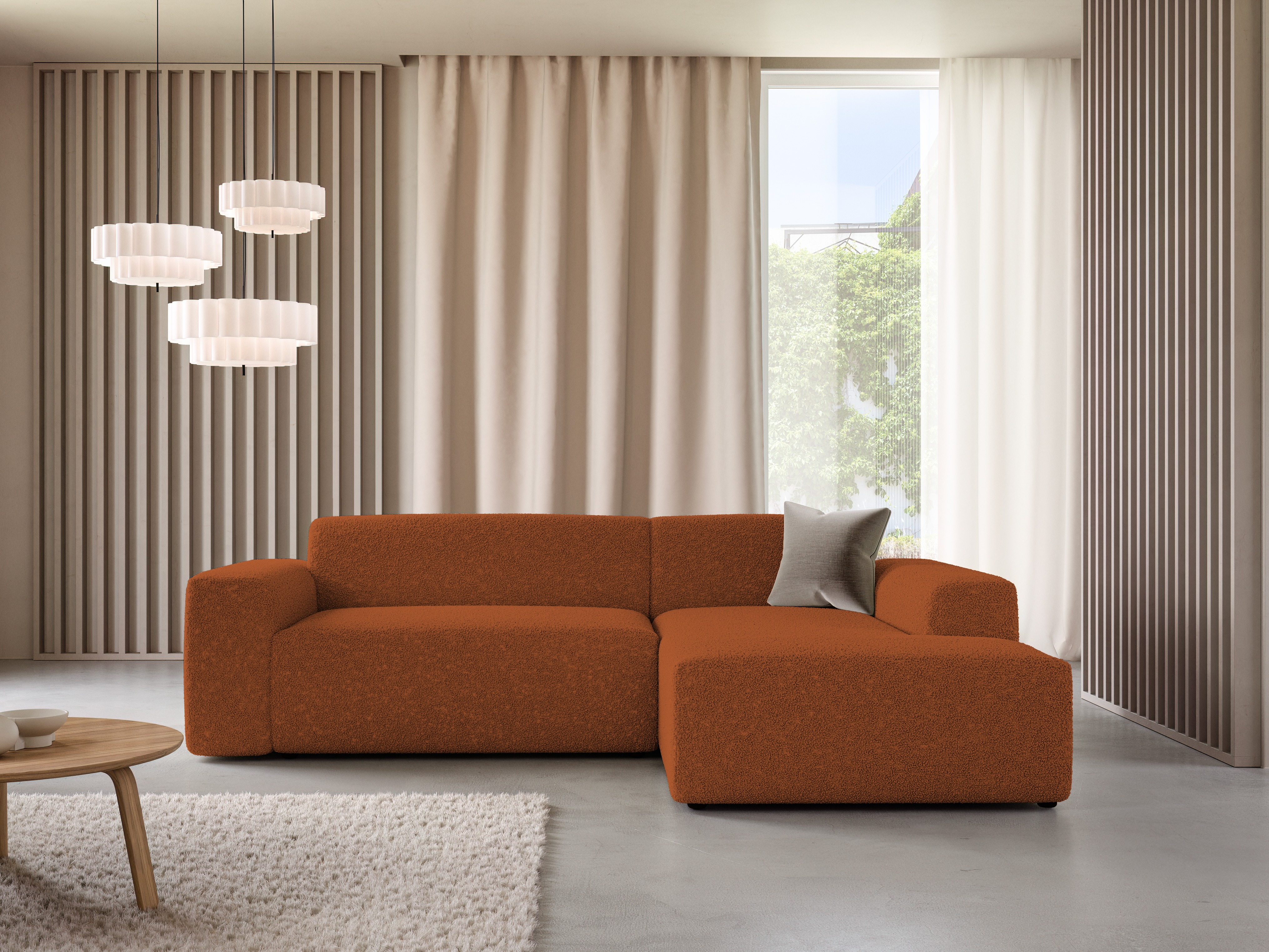 Canapé d'angle modulaire Romenoi 101 (Centaur 06)