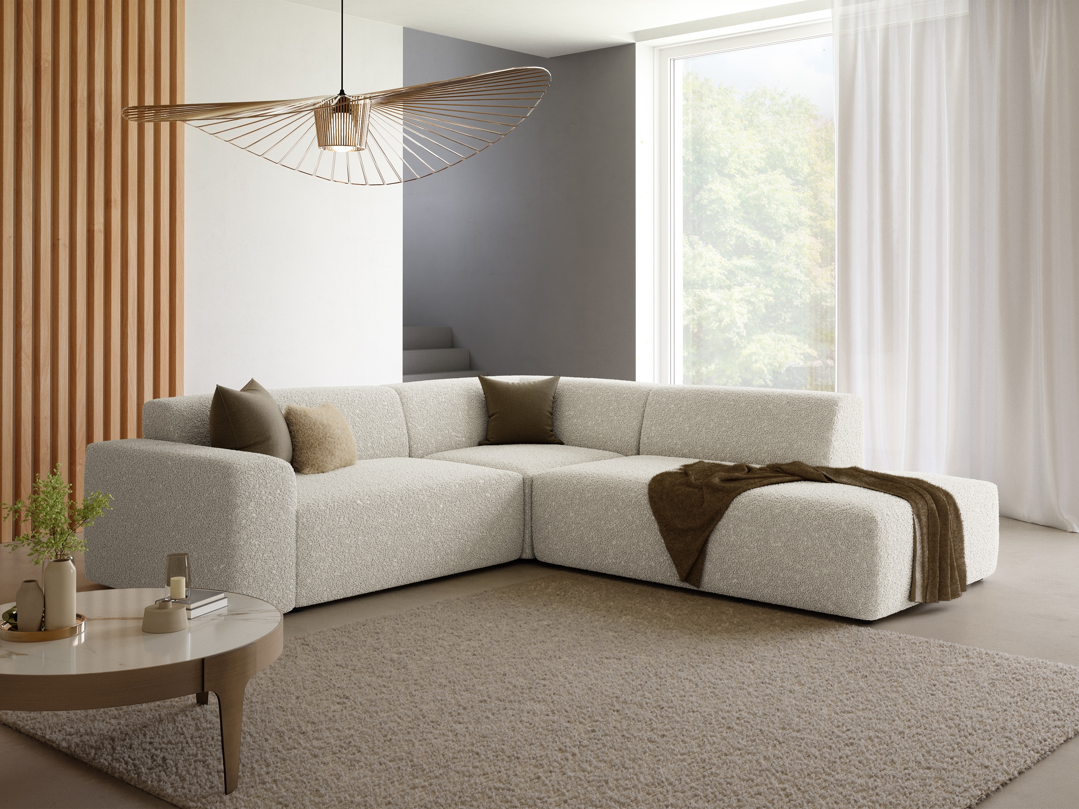 Canapé d'angle modulaire Romenoi 103 (Centaur 01)