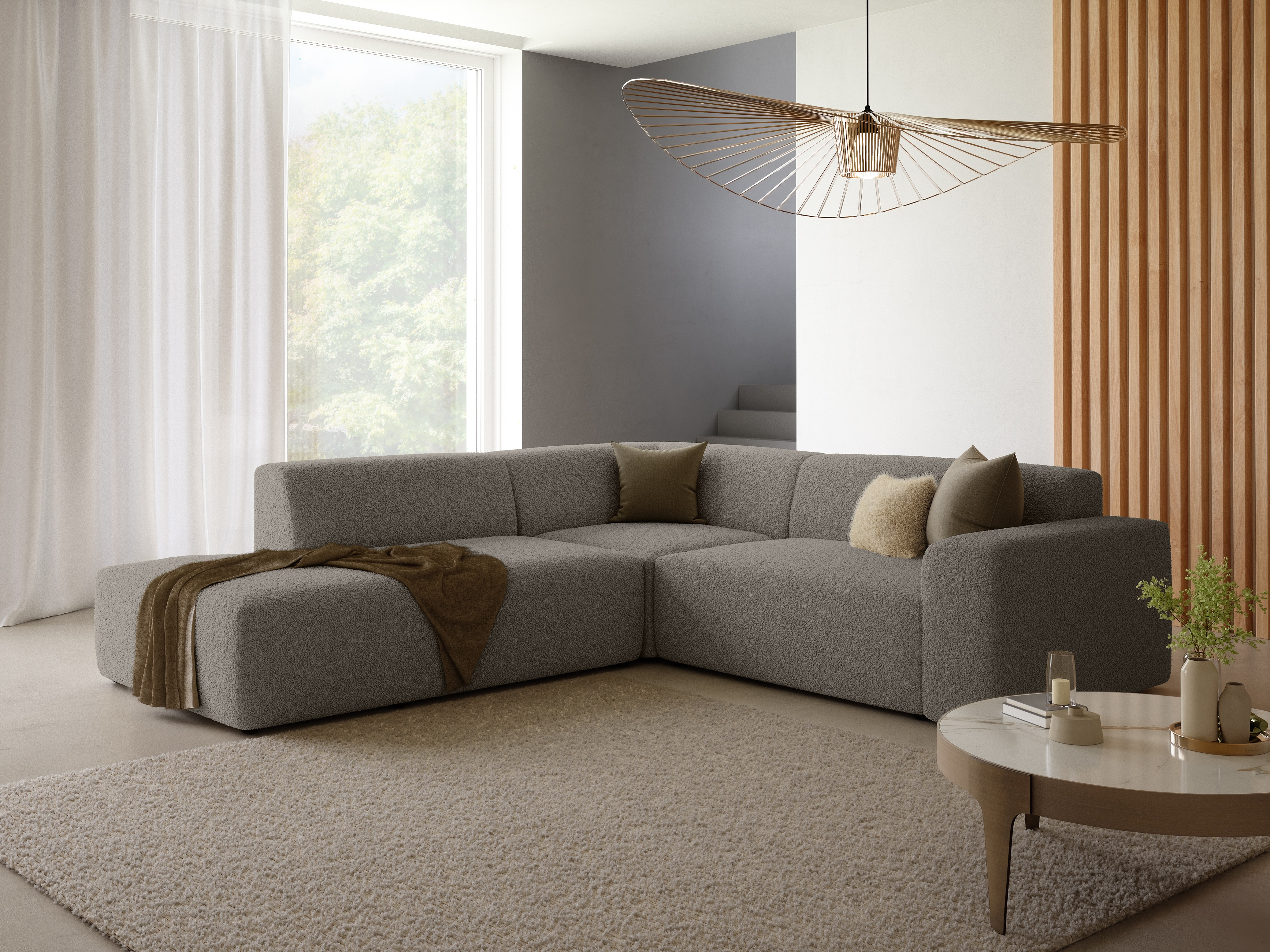 Canapé d'angle modulaire Romenoi 103 (Centaur 03)
