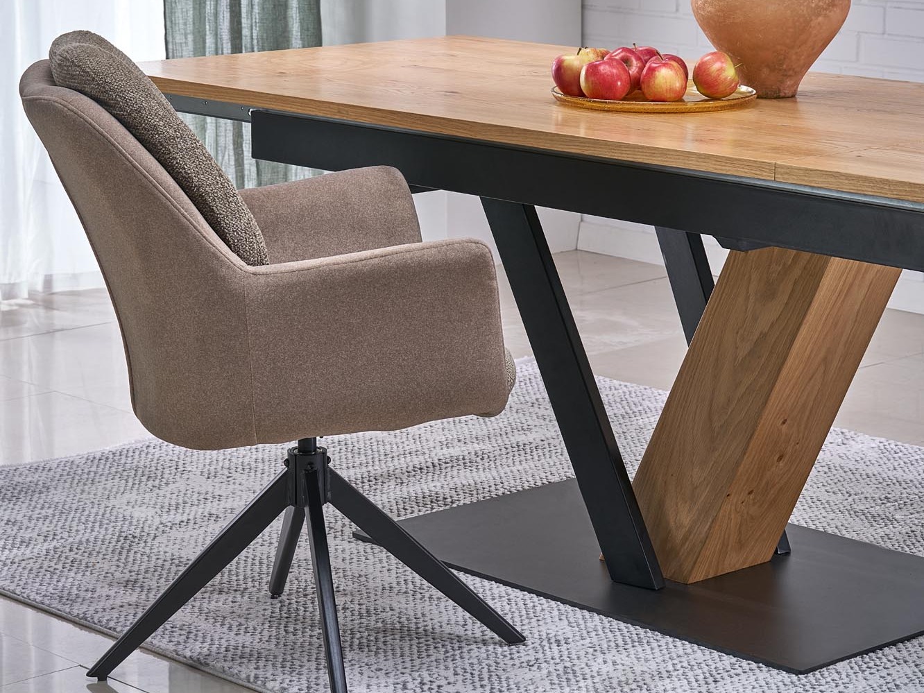 Chaise Houston 2072 (Marron)