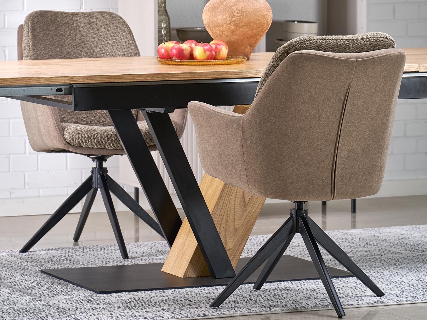 Chaise Houston 2072 (Marron)