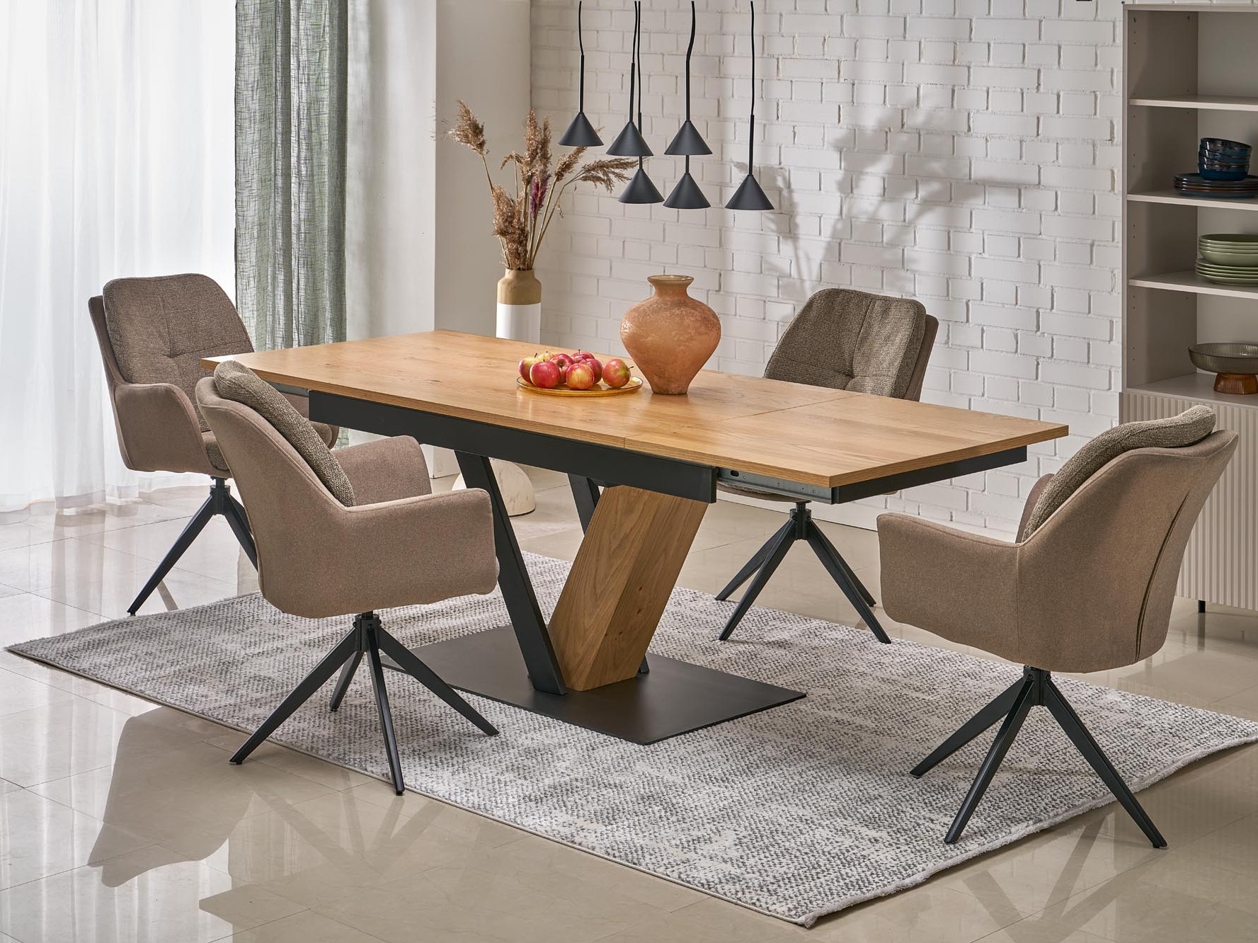Chaise Houston 2072 (Marron)