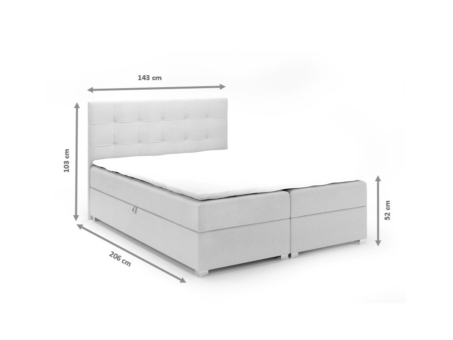 Lit boxspring Franklin 169 (Cover 02)