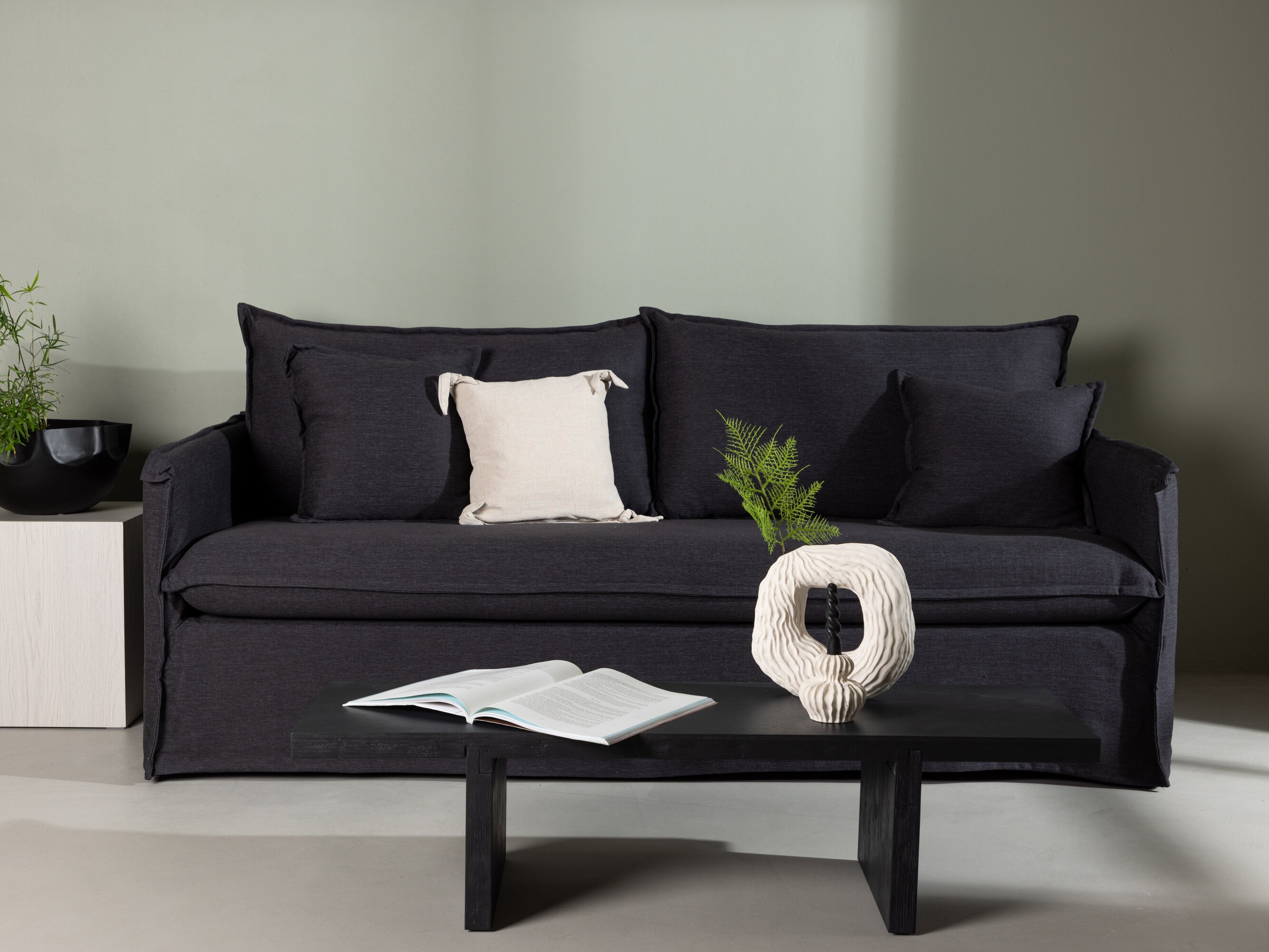 Canapé Dallas 4226 (Noir)