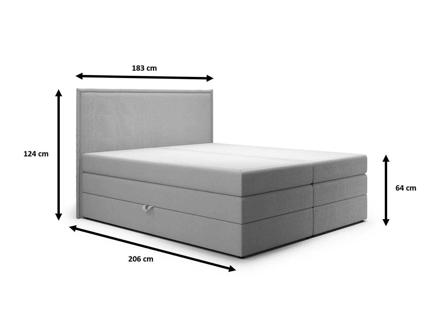 Lit boxspring Franklin 171 (Aragon 01)