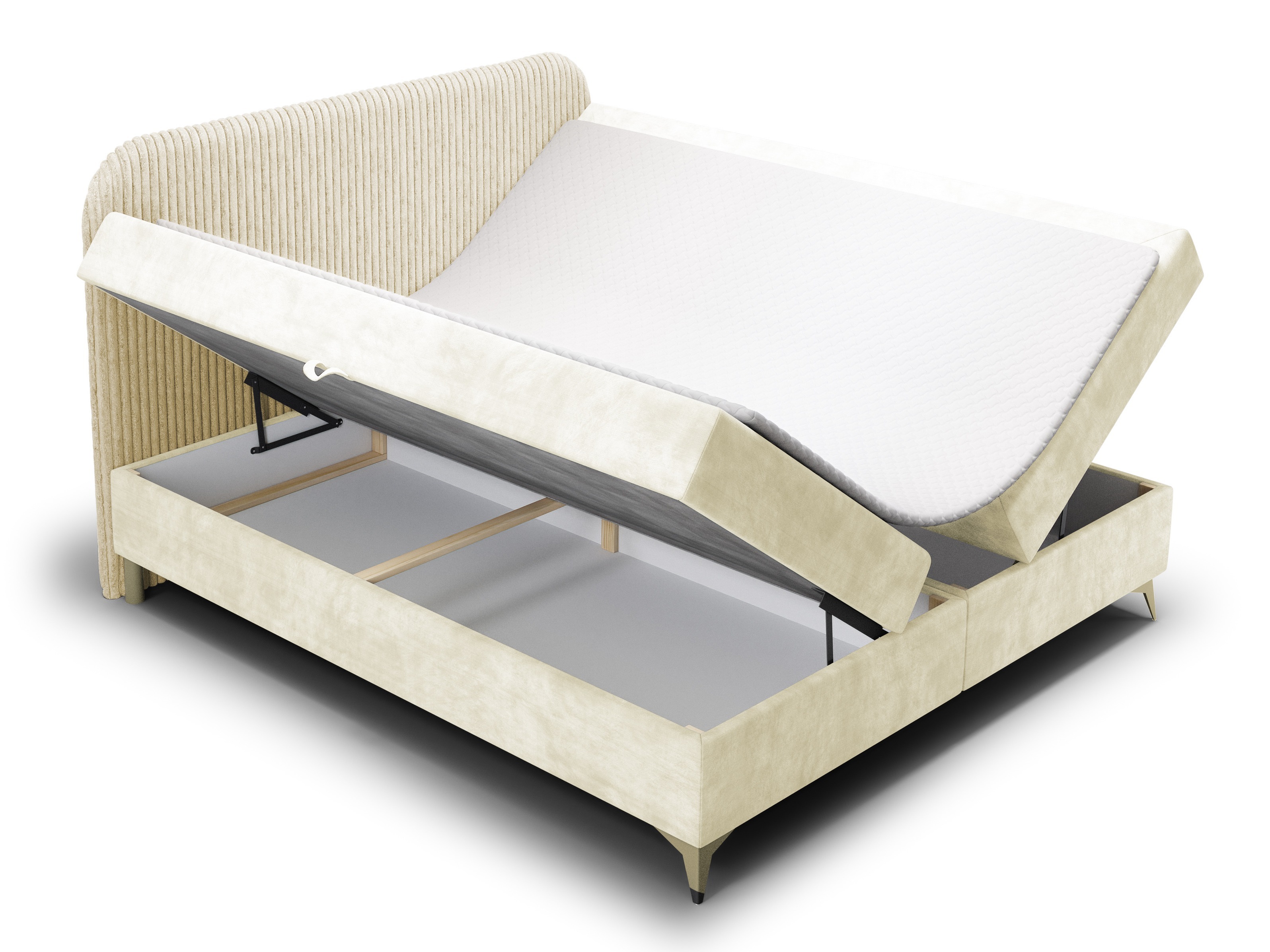 Lit boxspring Franklin 173 (Tilia 03 + Manila 01)