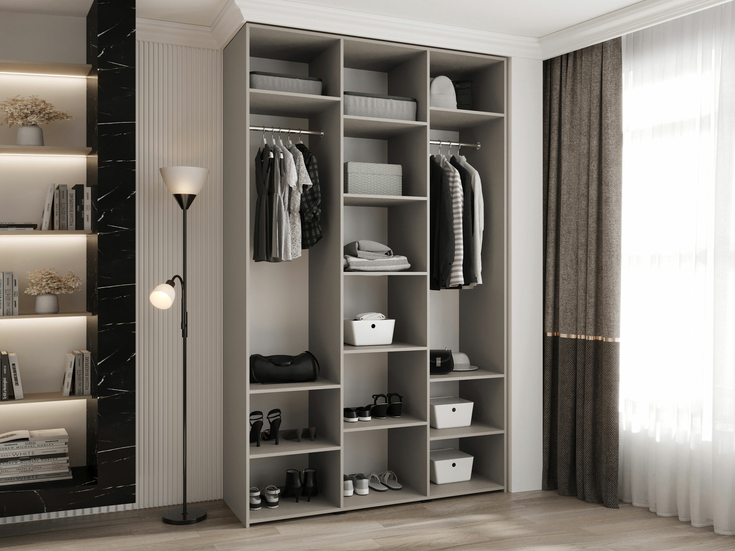 Armoire Hartford 563 (Cachemire)