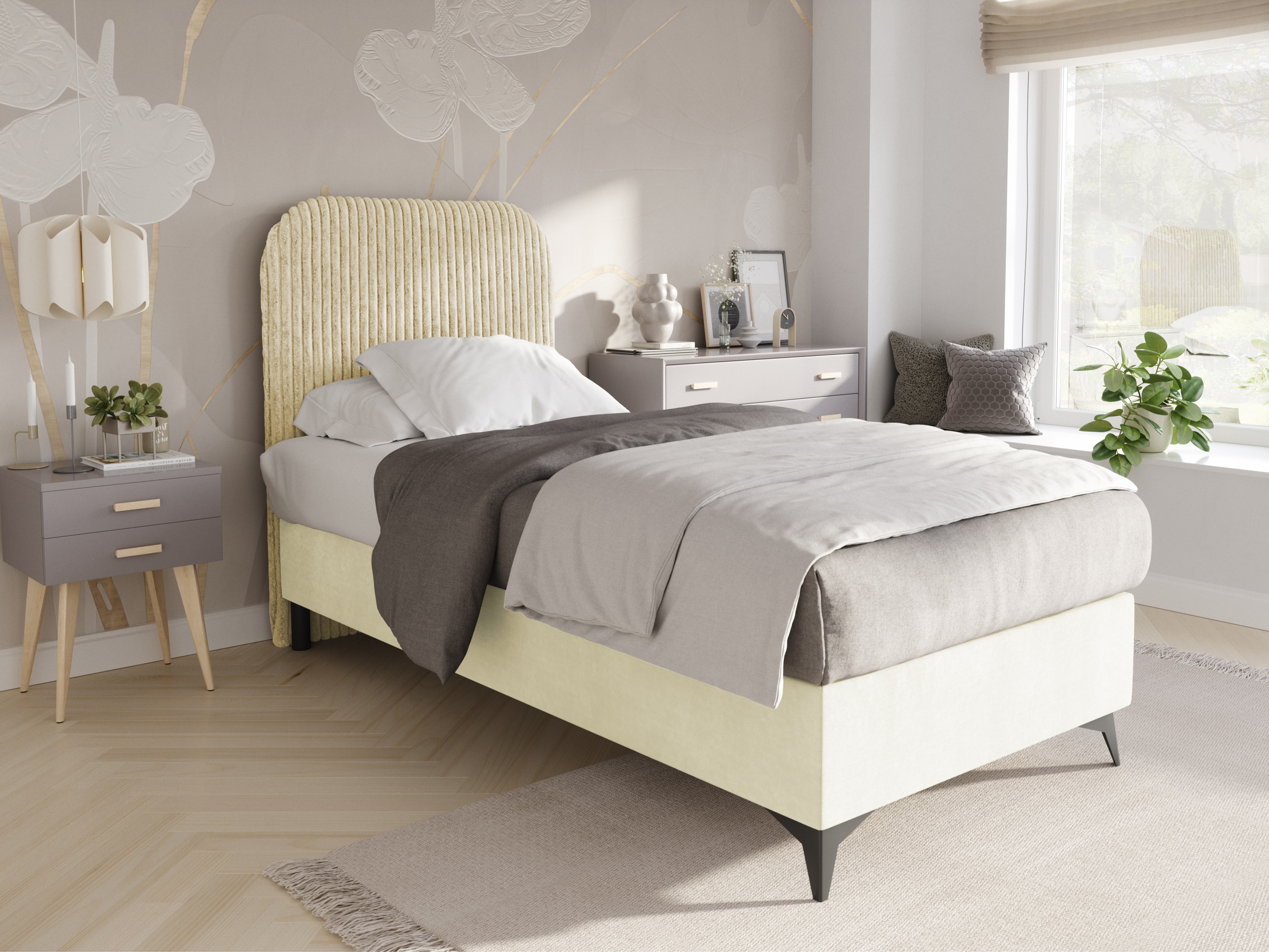 Lit boxspring Franklin 175 (Tilia 03 + Manila 01)