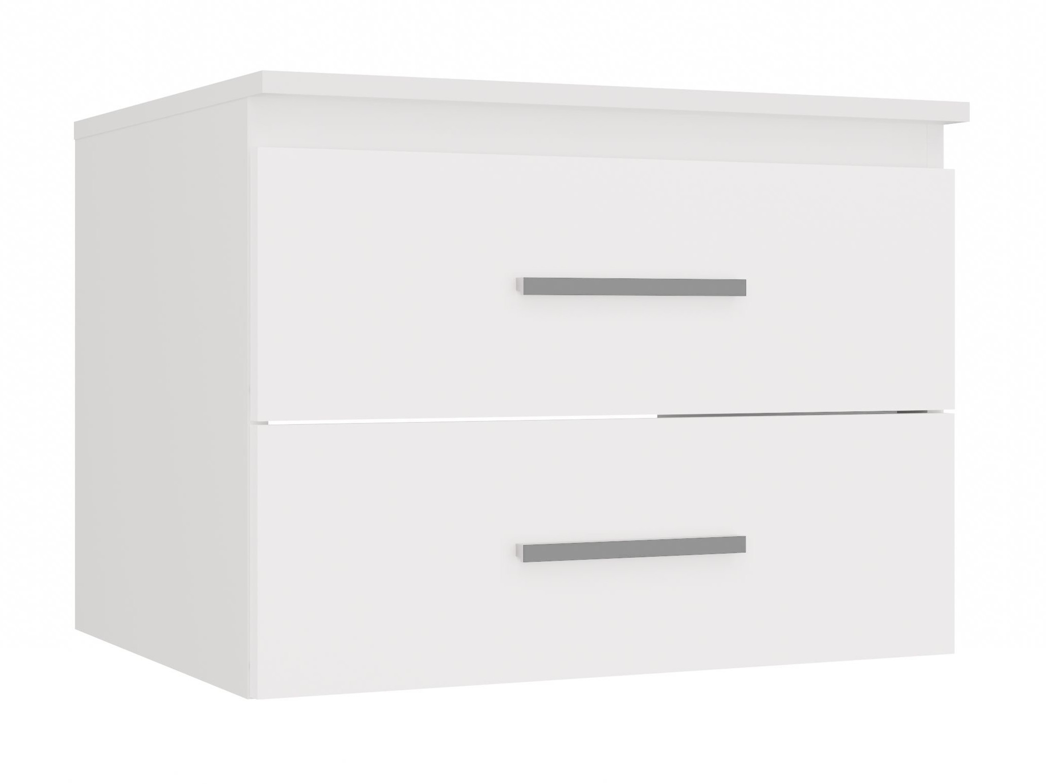 Armoire de salle de bains murale pour lavabo Nolmaru 112 (Blanc)