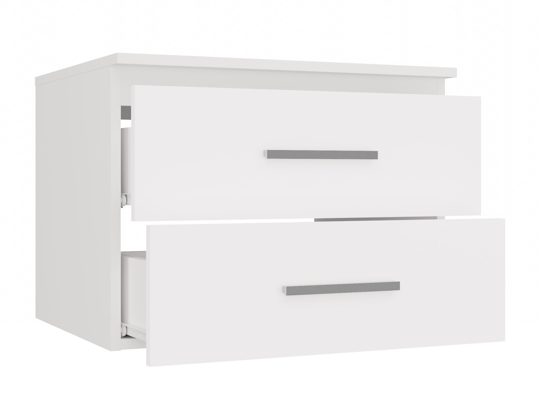 Armoire de salle de bains murale pour lavabo Nolmaru 112 (Blanc)