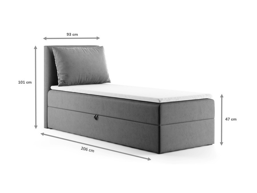 Lit boxspring Franklin 178 (Kronos 07)