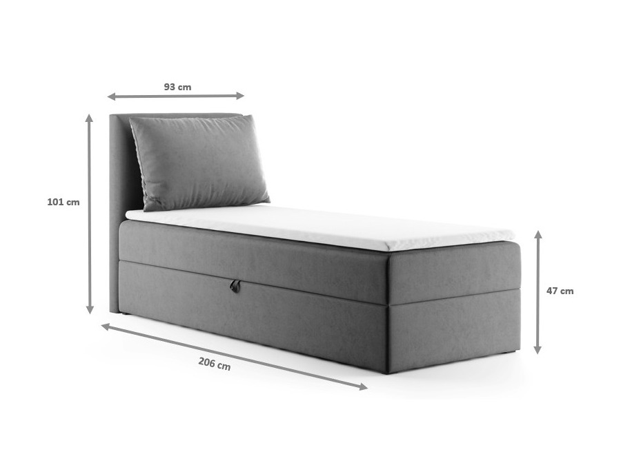 Lit boxspring Franklin 178 (Kronos 07)