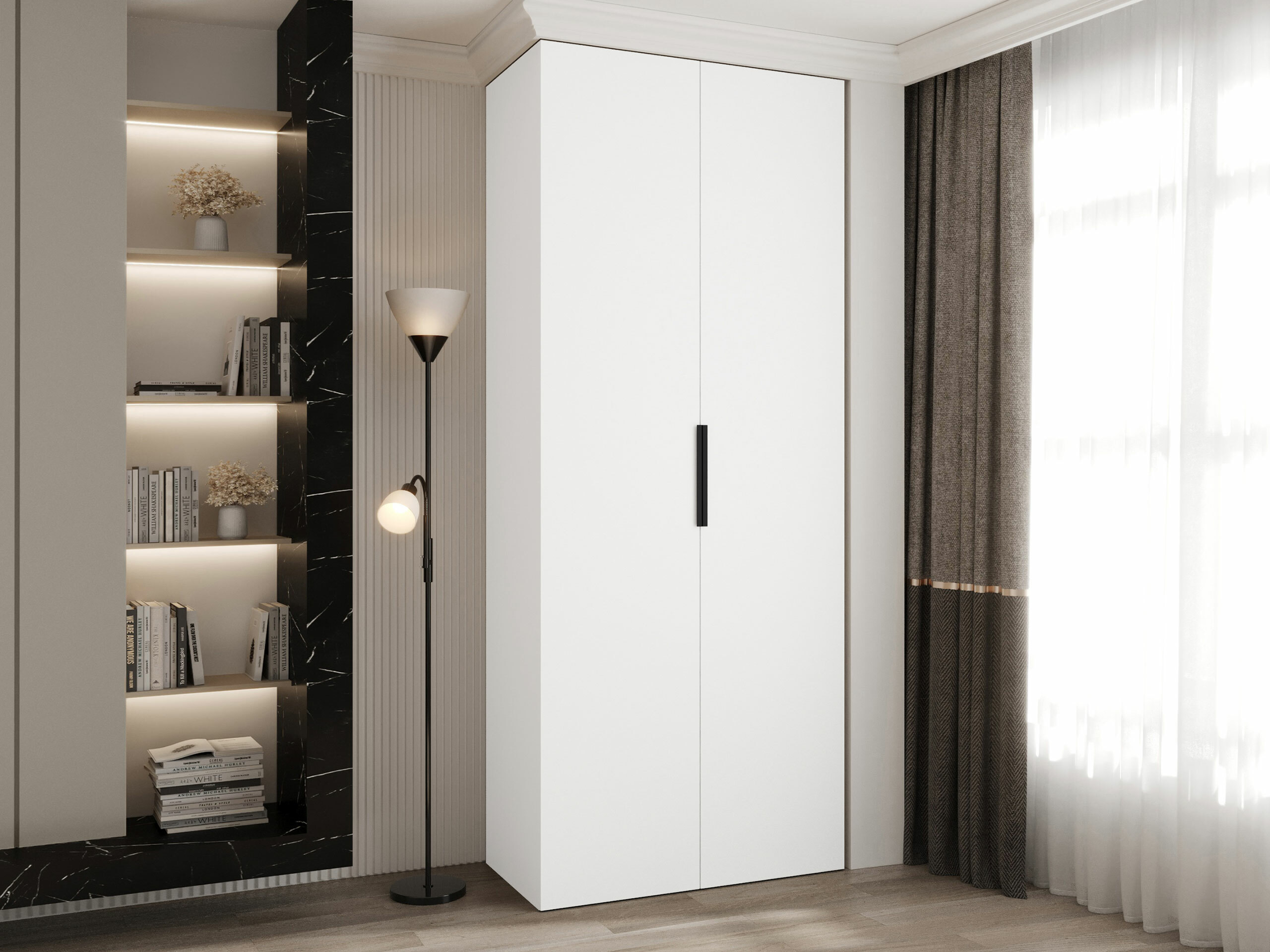Armoire Hartford 572 (Blanc)