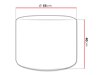 Pouf poire Comfivo 468 (Poso 110)
