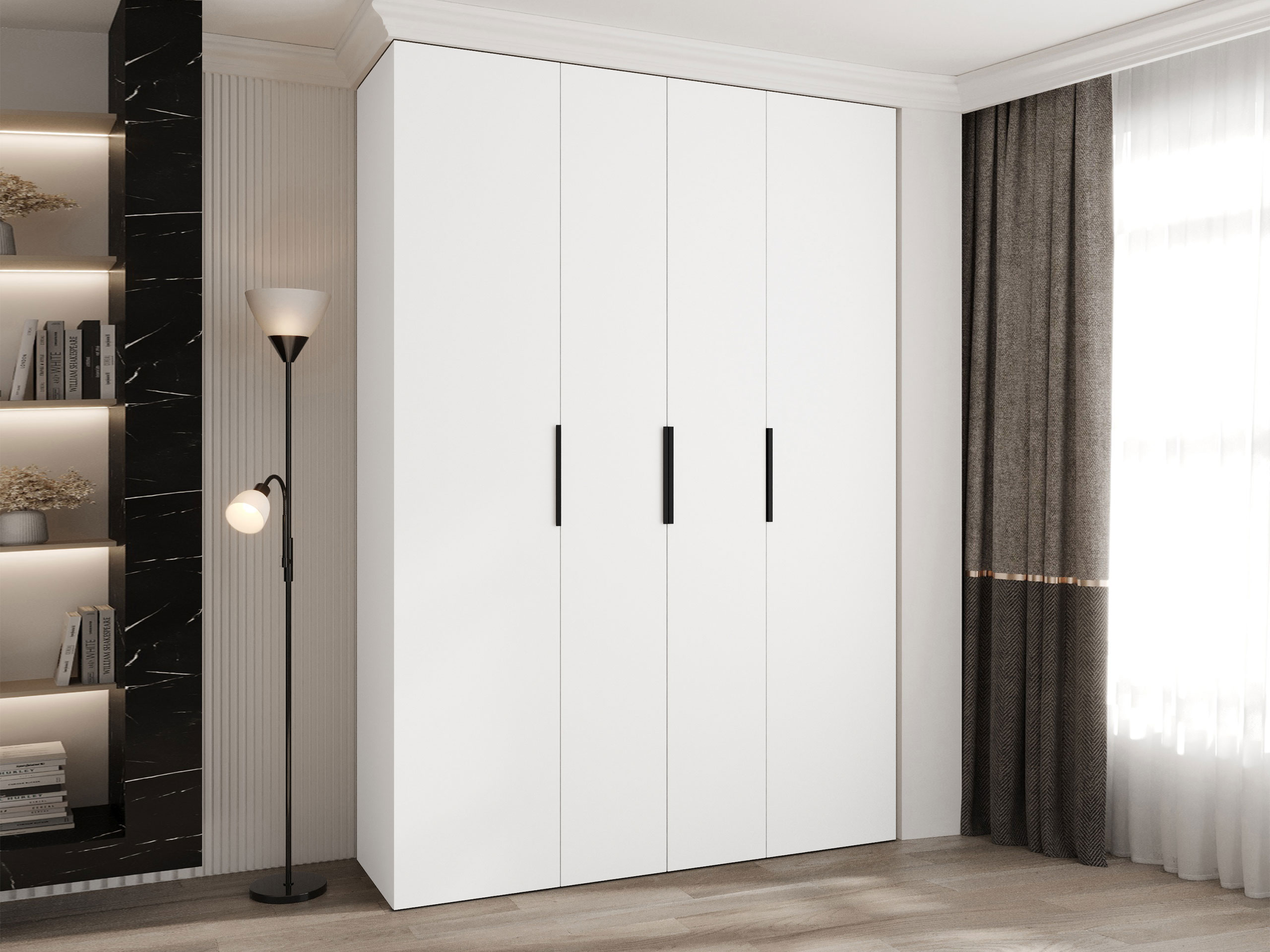 Armoire Hartford 574 (Blanc)