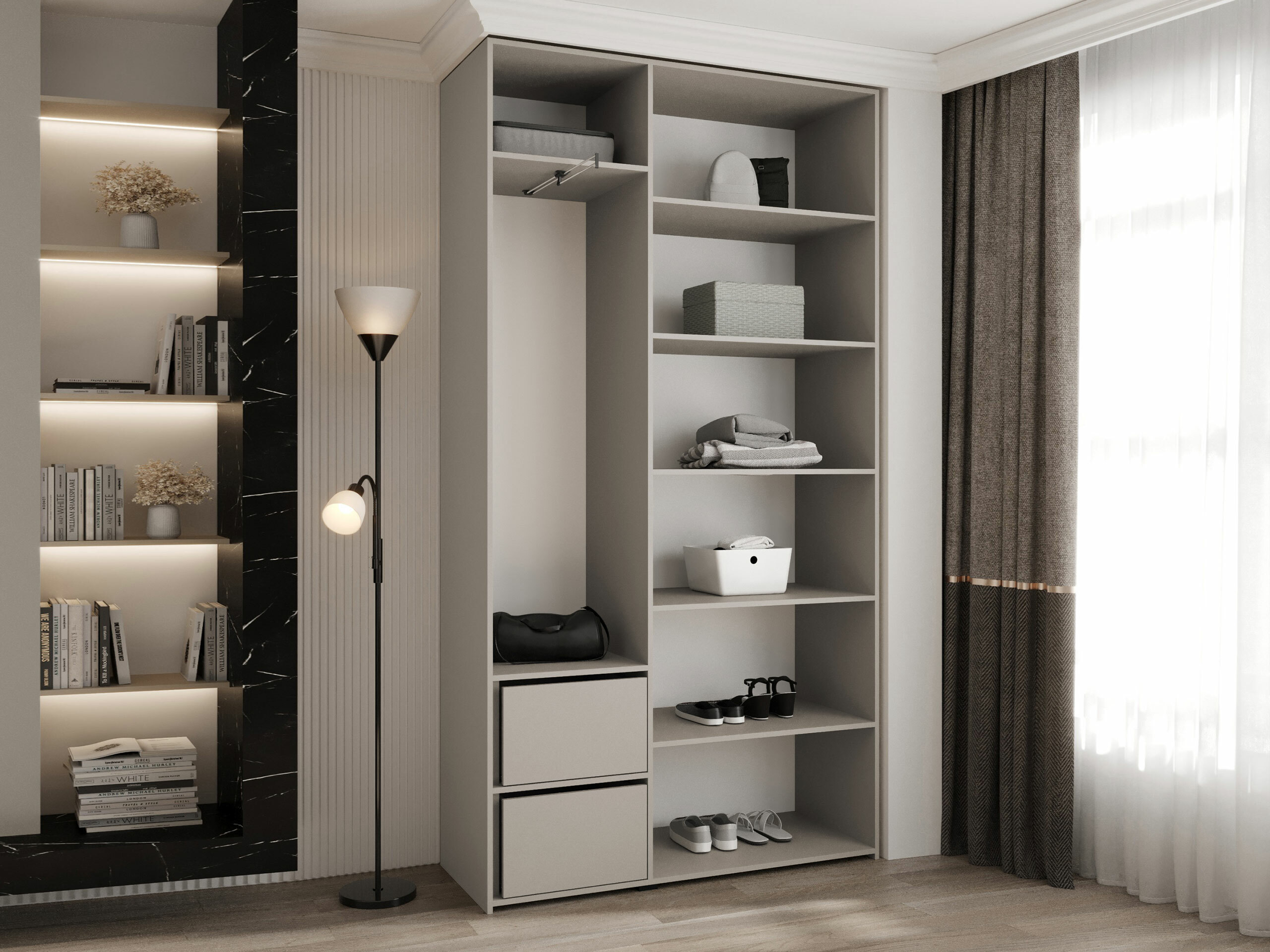 Armoire Hartford 544 (Blanc)