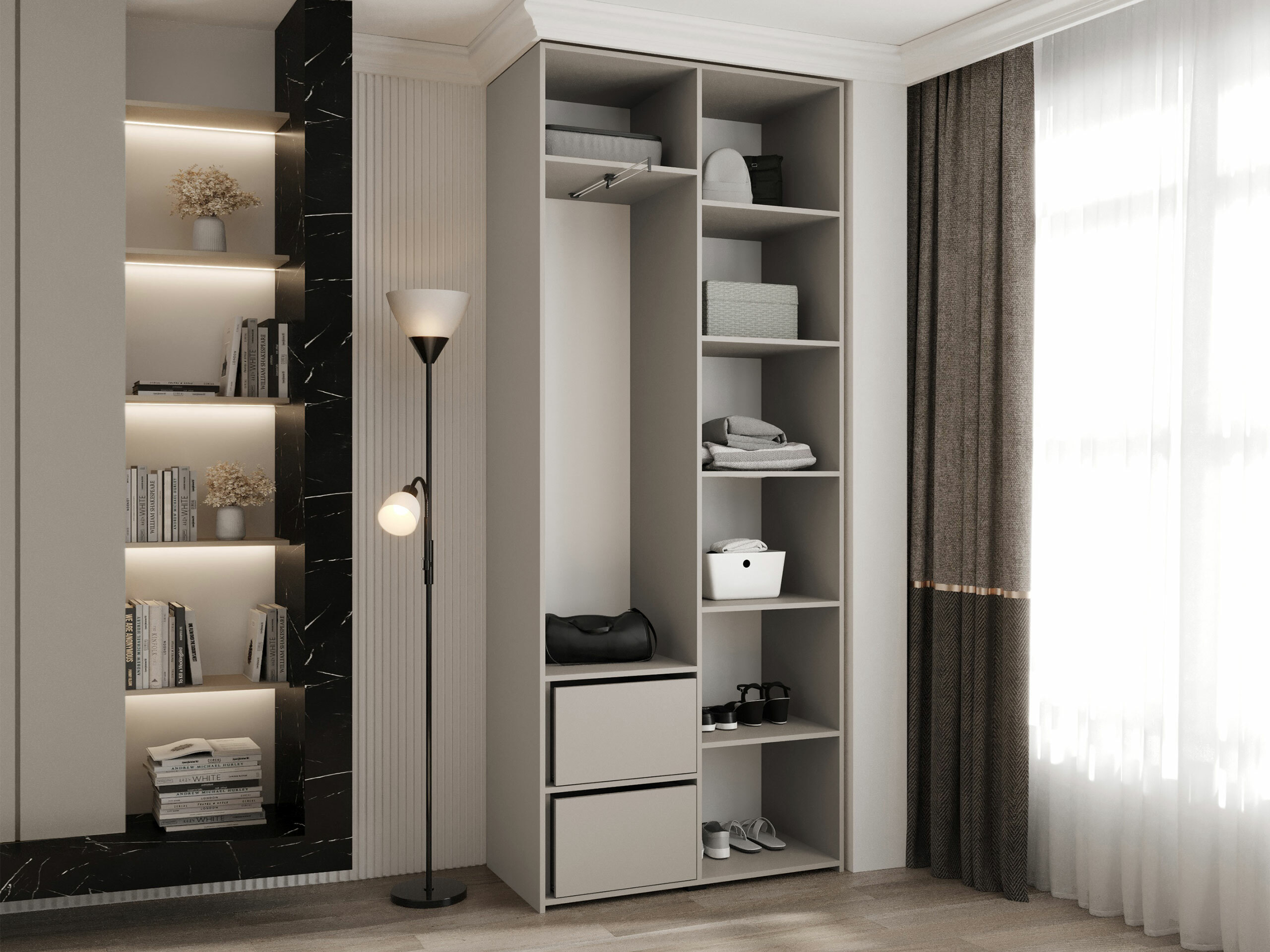 Armoire Hartford 569 (Cachemire)