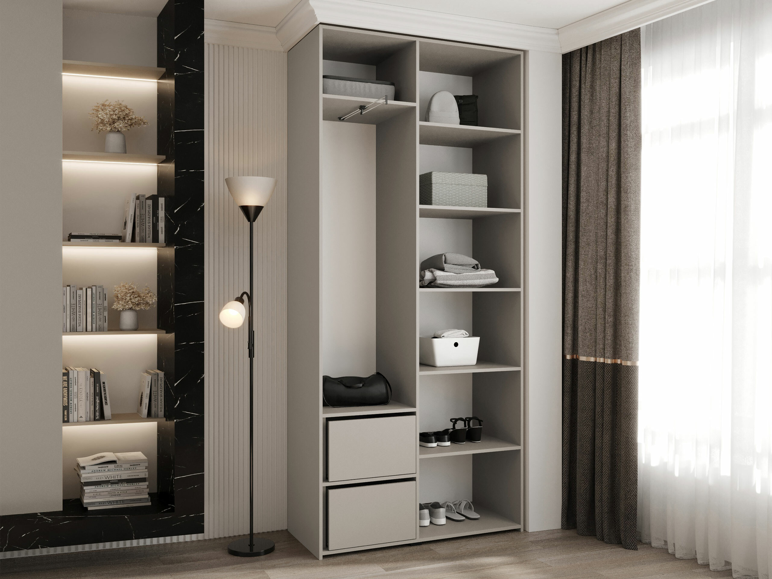 Armoire Hartford 569 (Cachemire)