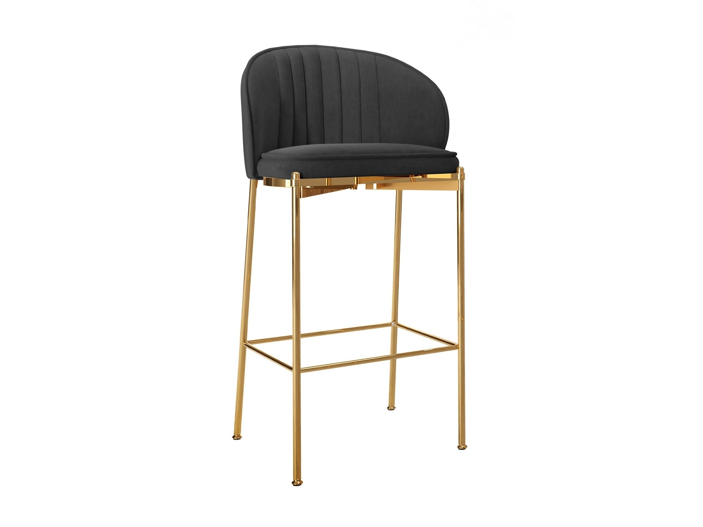 Chaise de bar Comfivo Hilaritas VI (Noir)