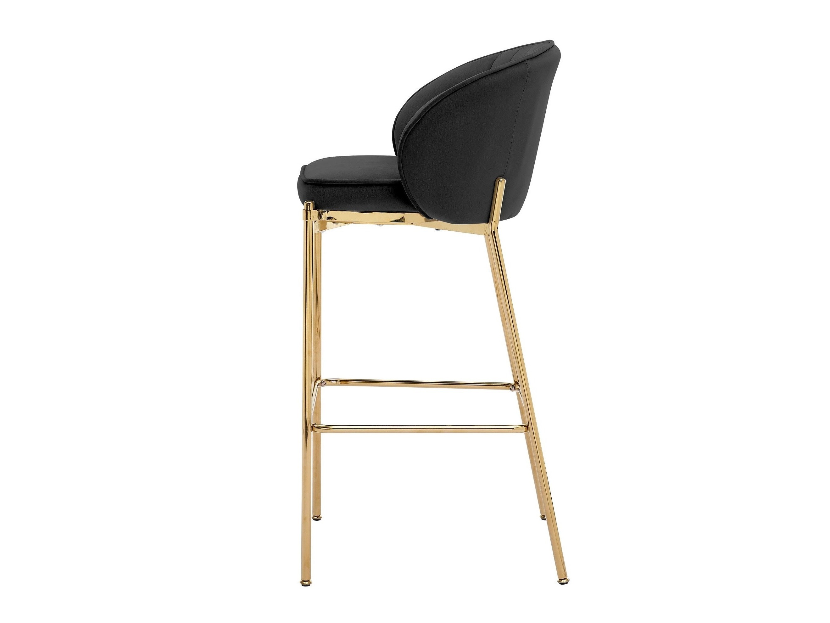 Chaise de bar Comfivo Hilaritas VI (Noir)