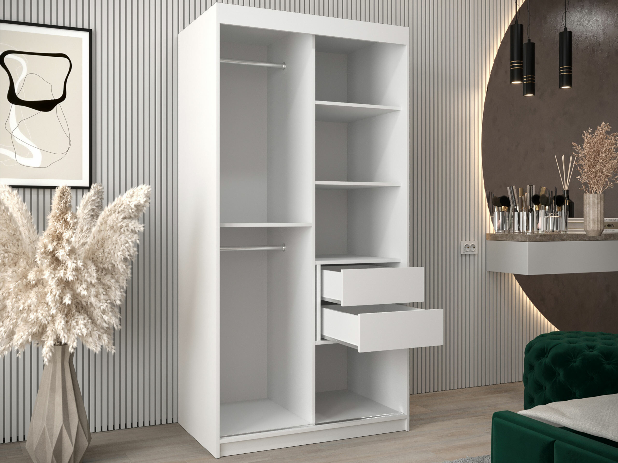 Armoire Hartford 575 (Blanc)