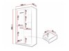 Armoire Hartford 576 (Blanc)