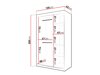Armoire Hartford 576 (Noir)
