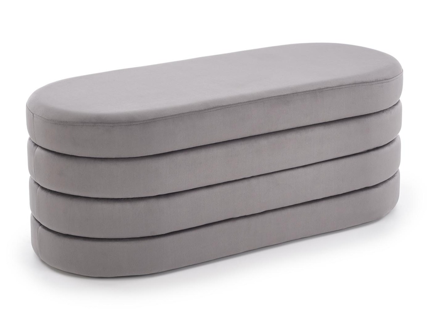 Banc rembourré Houston 2054 (Gris)